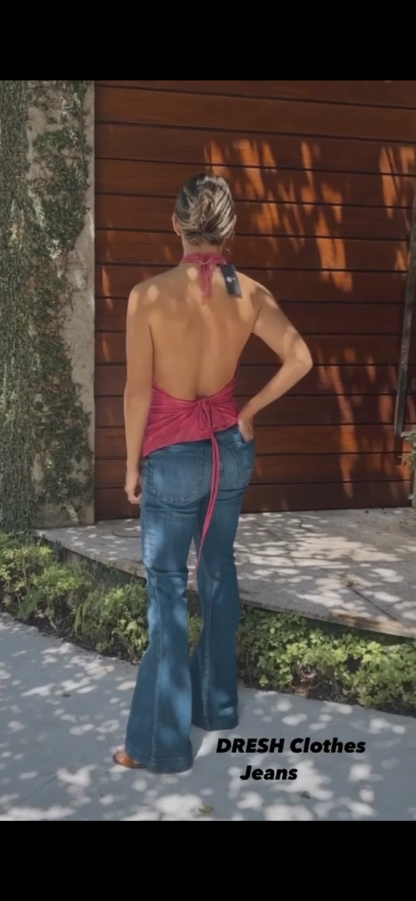 Blusa Frente Única- Fio de Lurex - Imagem 2